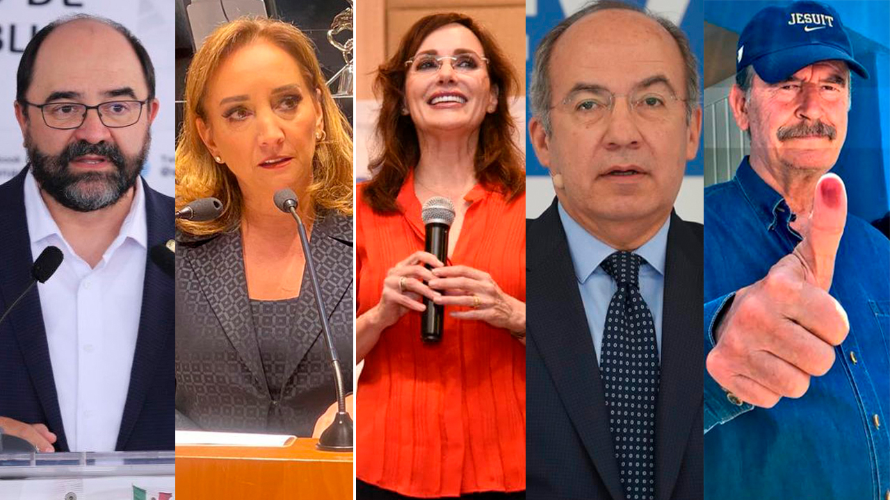La-Lista de políticos convocantes a la marcha en defensa del INE
