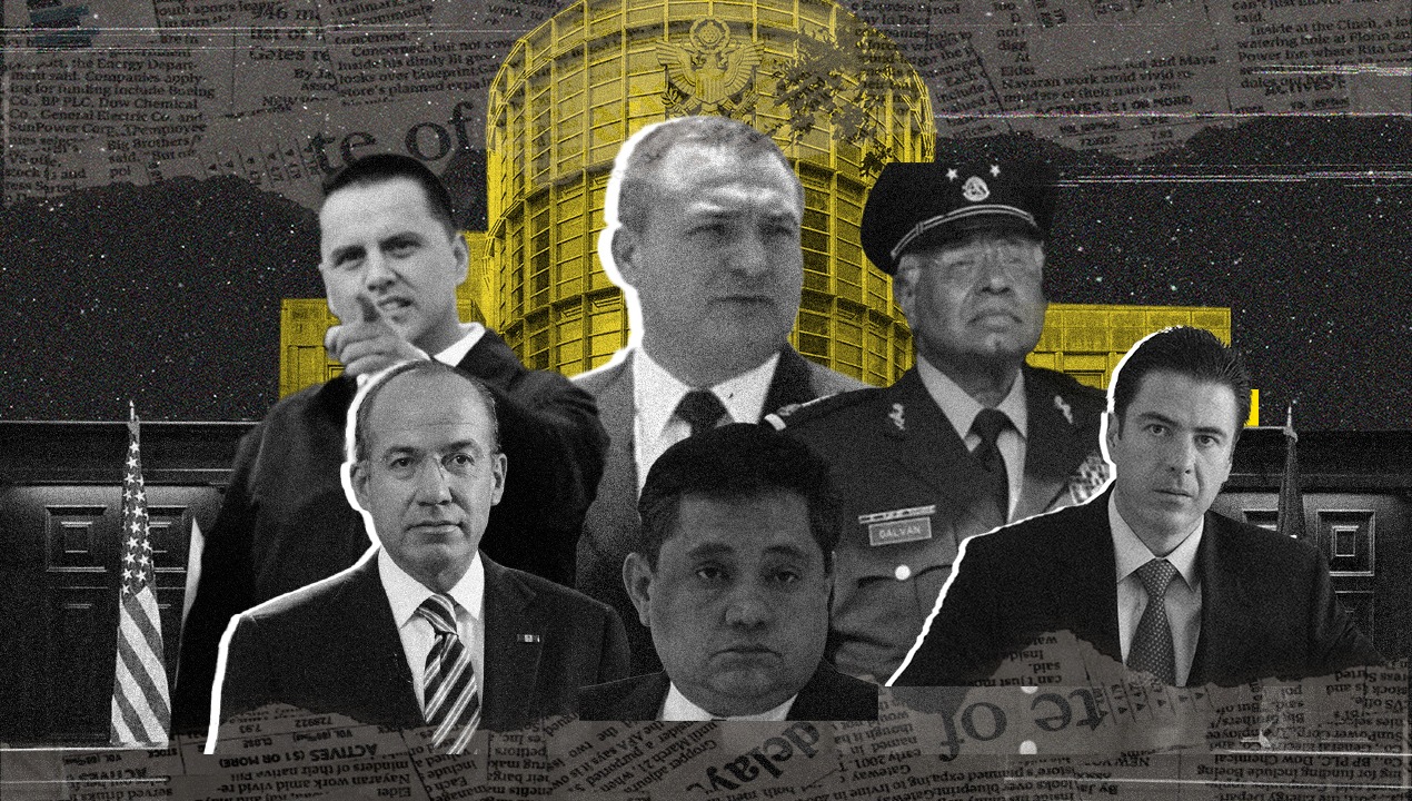 La-Lista de exfuncionarios y políticos que han sido señalados en el juicio de García Luna