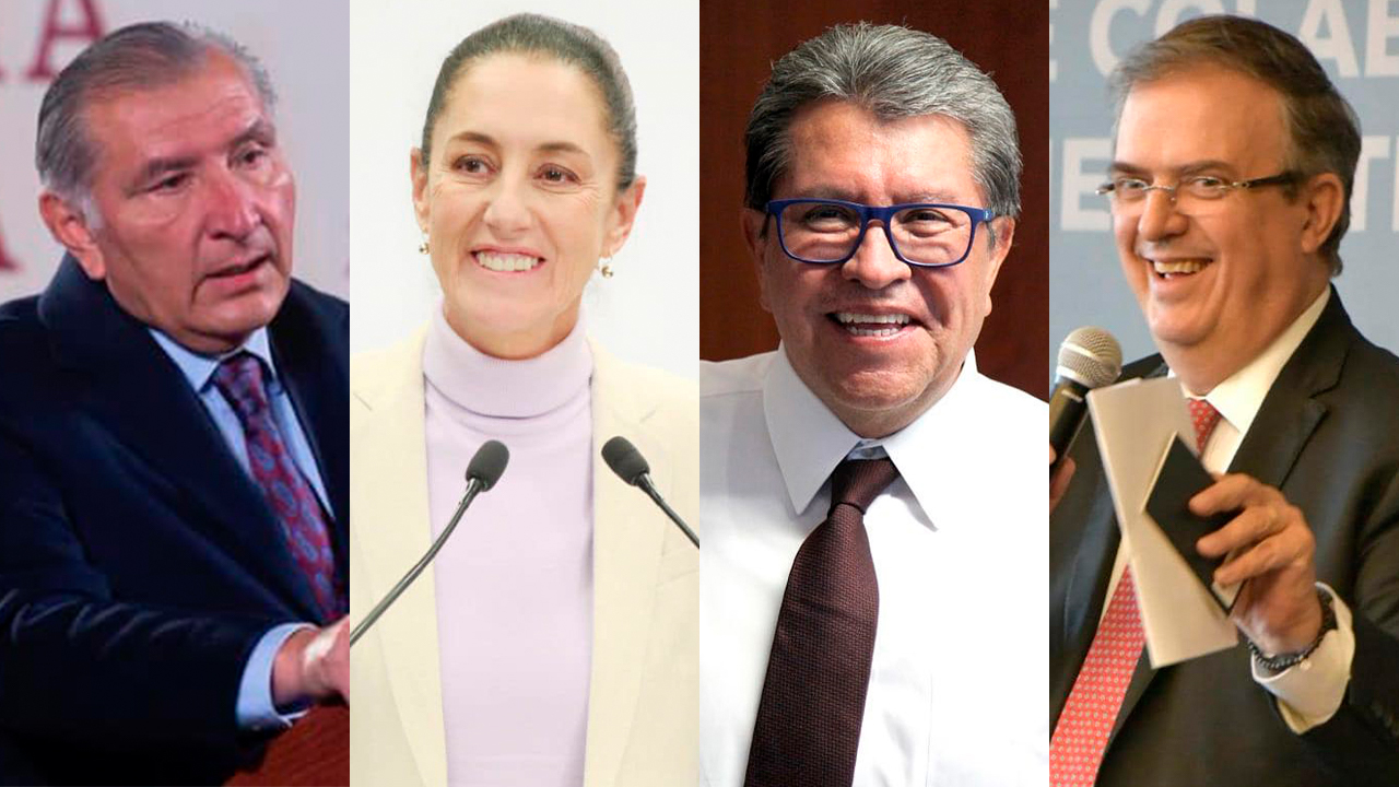 Promueven a Ebrard en Chetumal y a Sheinbaum en Hidalgo; Monreal pide parar promoción personal