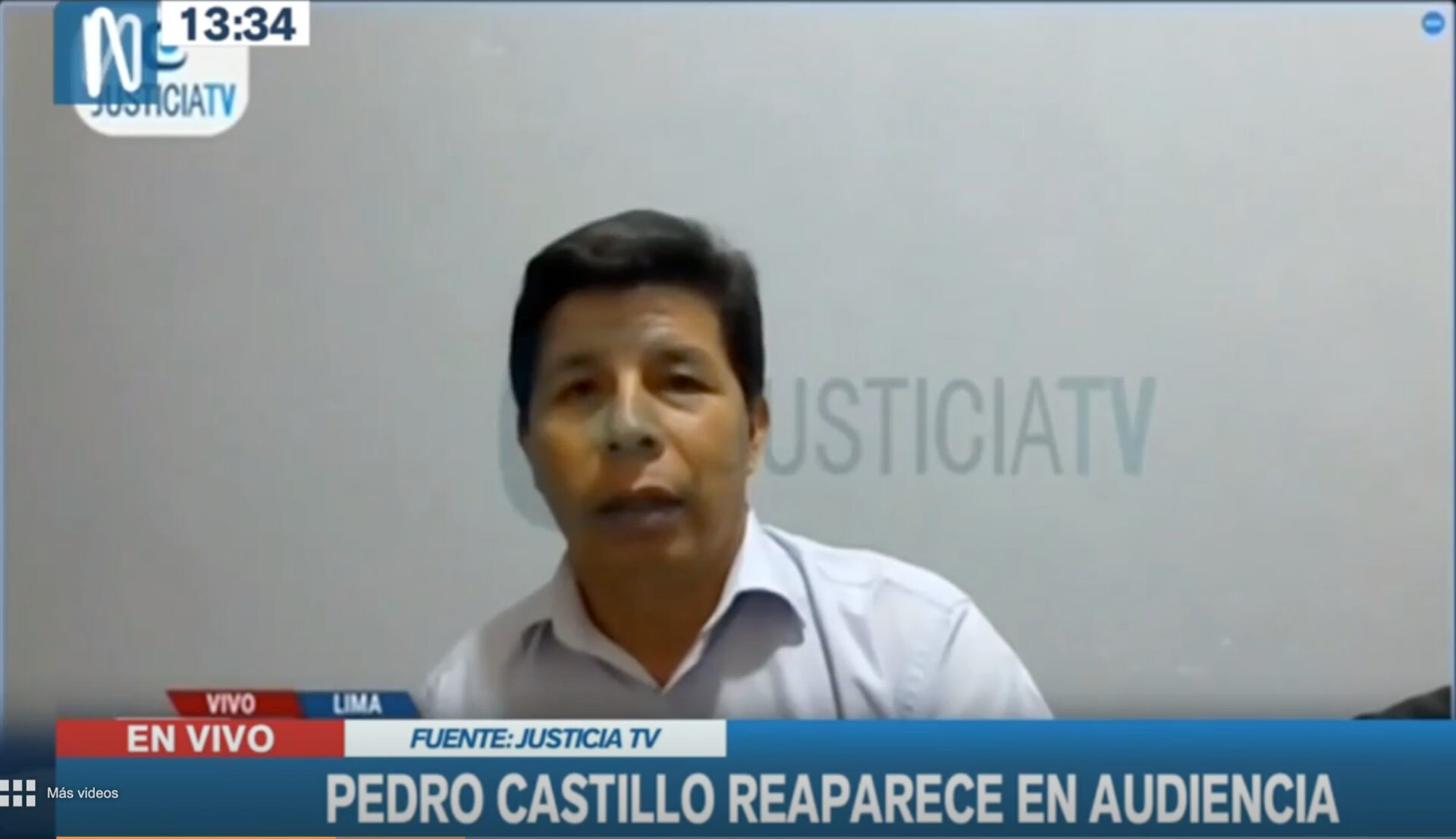 ‘Llevo 100 días secuestrado injustamente’: Pedro Castillo, expresidente de Perú
