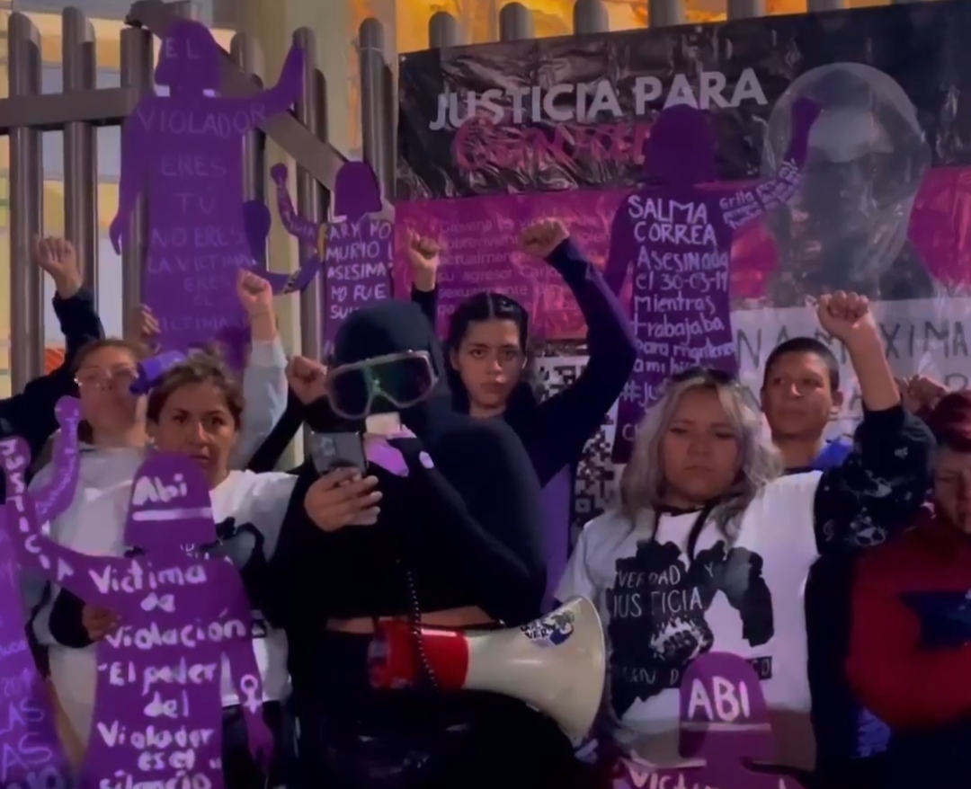 #LibertadParaGiovana: protestan en Barrientos por detención de víctima de violencia sexual