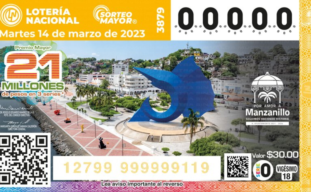 SORTEO MAYOR 3879 de la Lotería Nacional: VER HOY EN VIVO