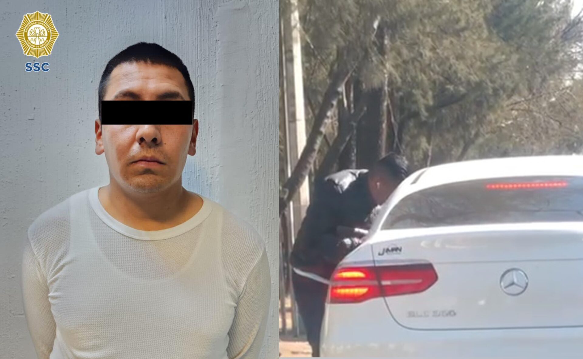 CDMX: El presunto asaltante de Avenida Conscripto es detenido