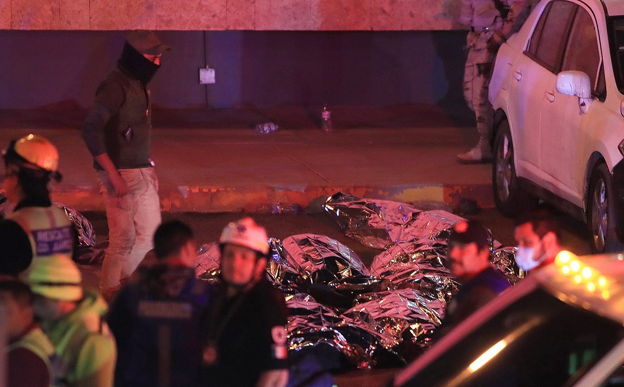 Al menos 39 migrantes murieron en incendio en estación de Ciudad Juárez