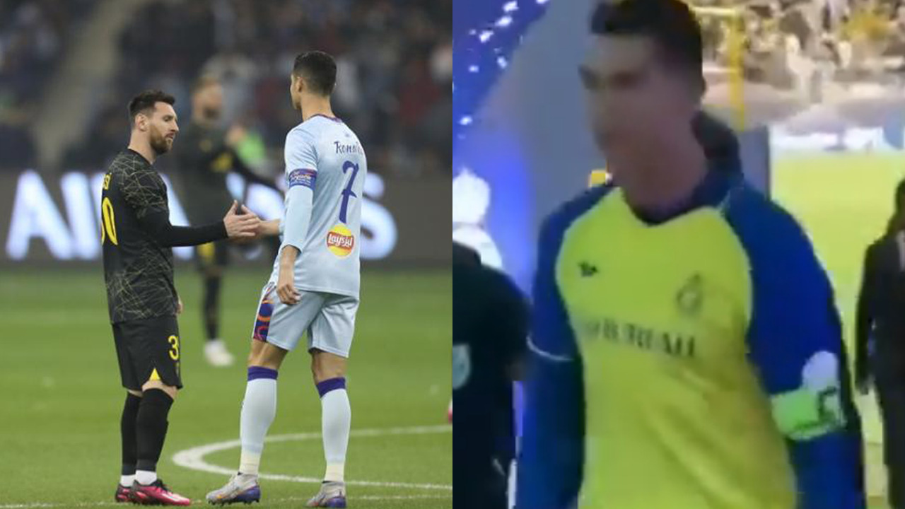 Cristiano Ronaldo reaccionó ante un niño que le gritó ‘Messi es mejor’