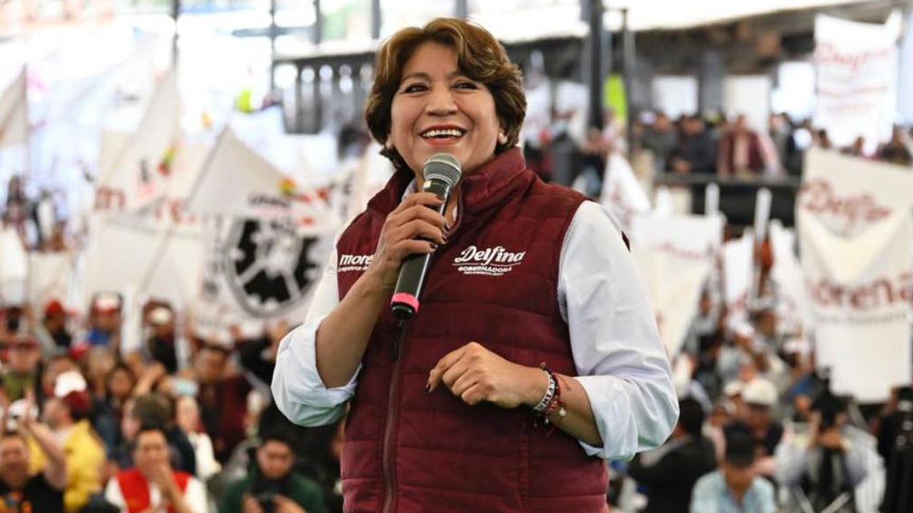 Delfina Gómez se registra como candidata en Edomex y promete fin a ‘cien años de corrupción’