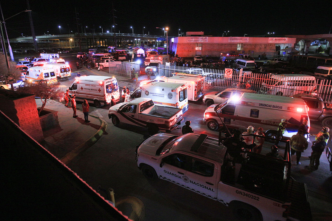 Lista de fallecidos, heridos e internados tras incendio de Ciudad Juárez