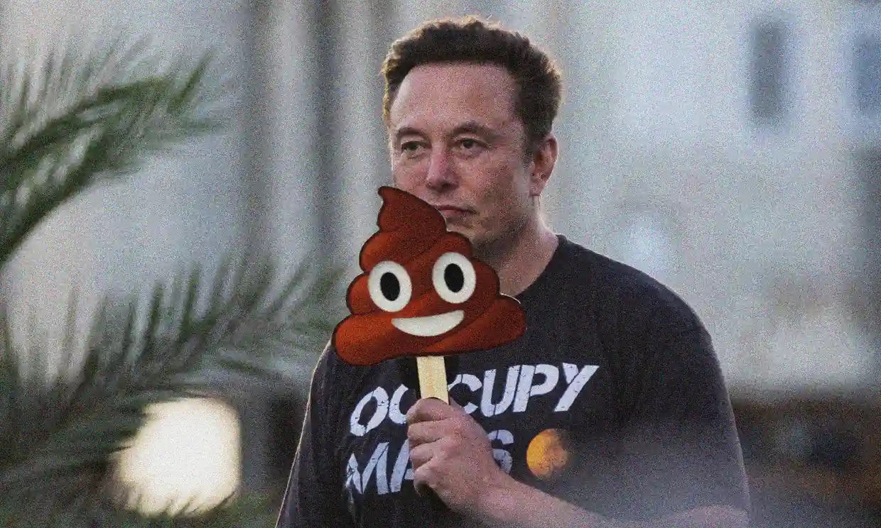 Twitter le ha estado enviando a la prensa el emoji de caca,¿por qué le gusta tanto a Musk?