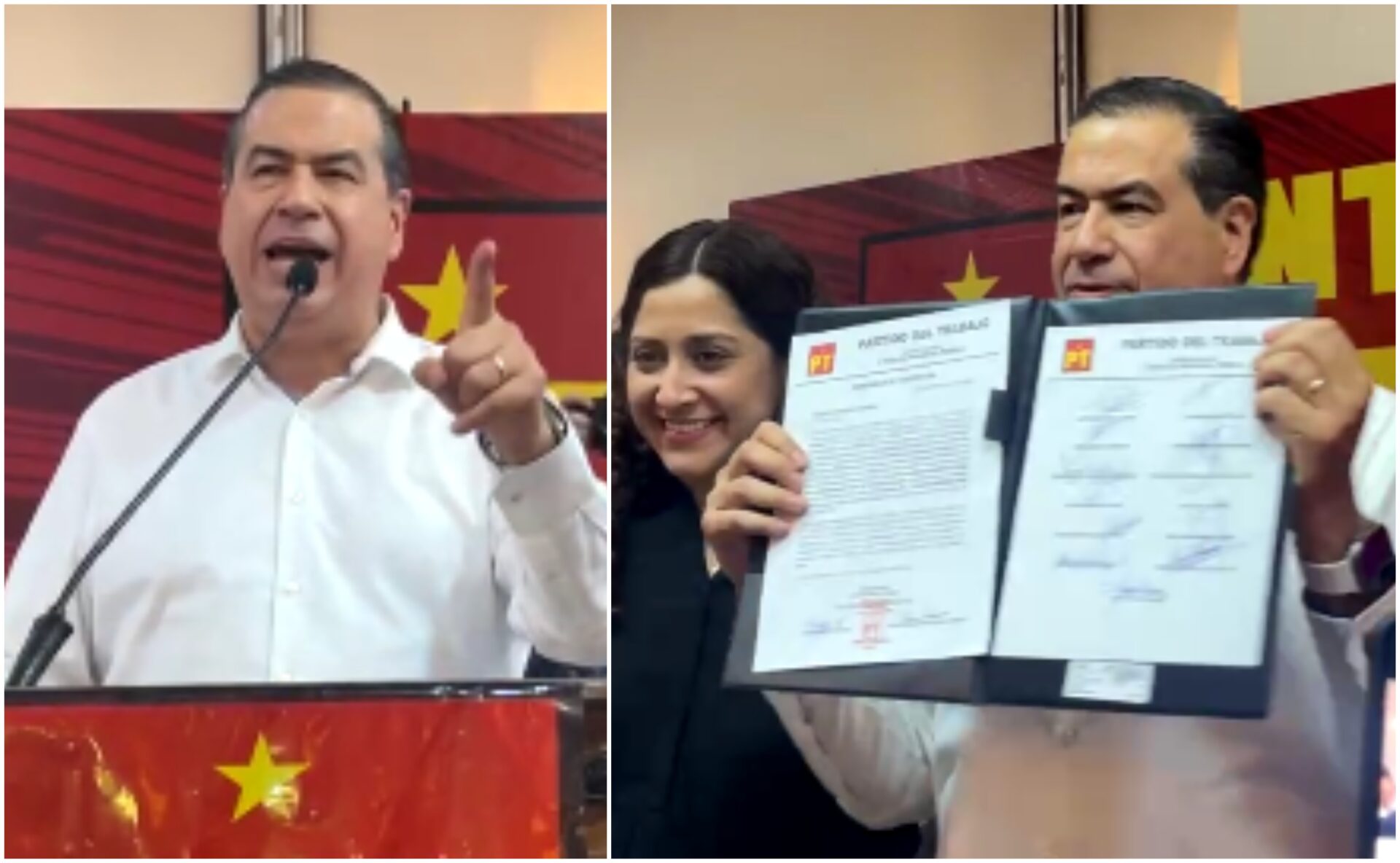 PT oficializa la candidatura de Ricardo Mejía para el gobierno de Coahuila