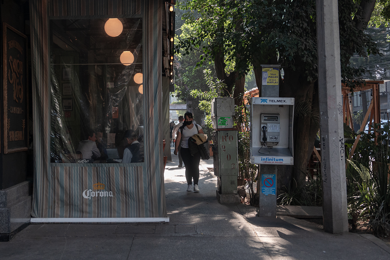Fotos: Los restaurantes de la CDMX y su apropiación del paso peatonal