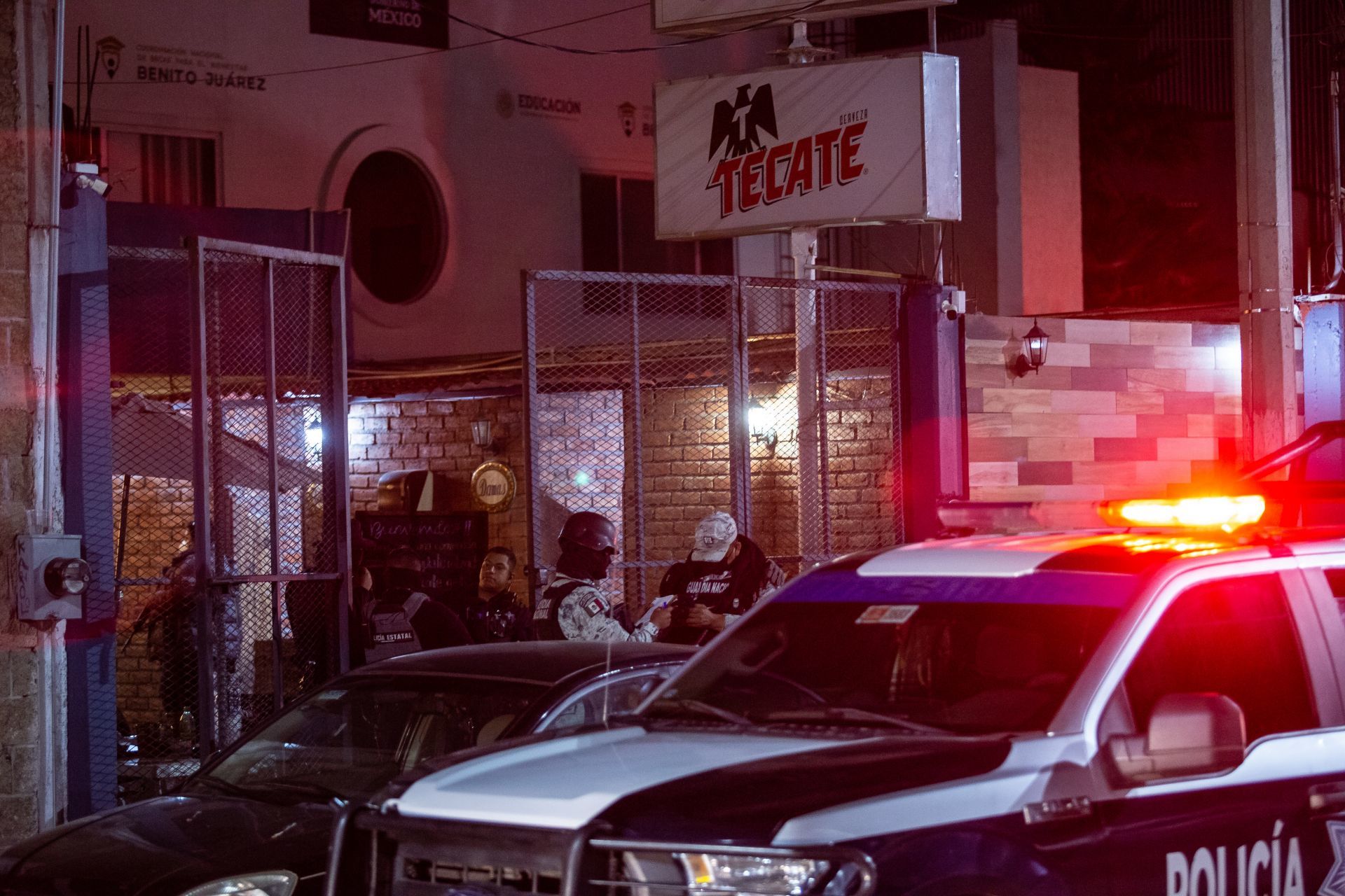Fiscalía de Veracruz investiga el homicidio de seis personas en un bar de Tihuatlán