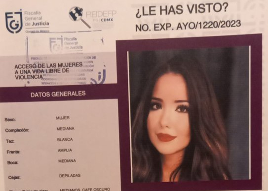 Jacqueline Lisette, estudiante de la UNAM, es reportada como desaparecida en CDMX