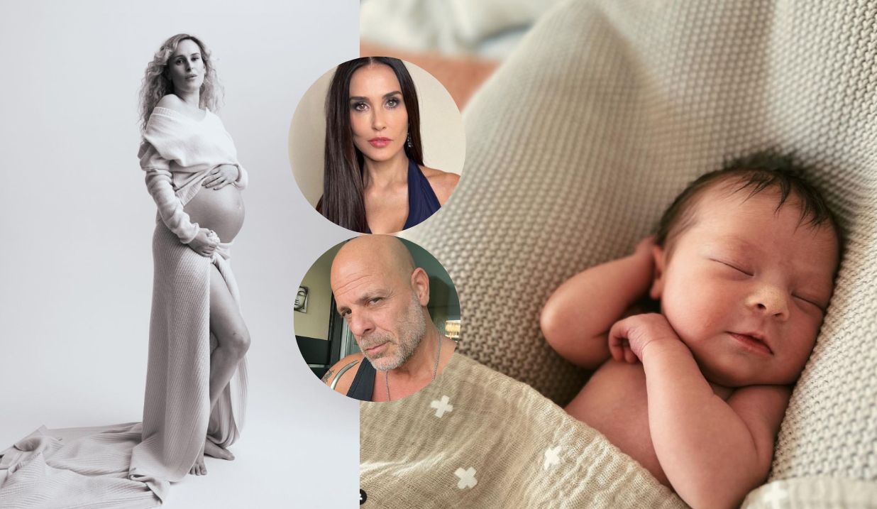 Bruce Willis y Demi Moore ya son abuelos; Rumer Willis da la bienvenida a su primera hija