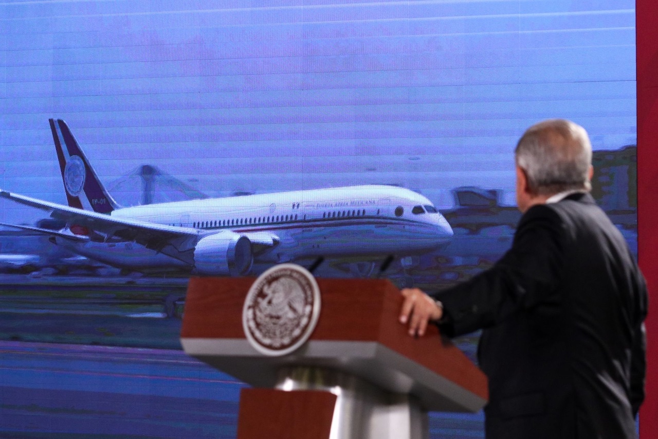 AMLO: el avión presidencial se devaluó, por eso se vendió en 1.6 mmdp
