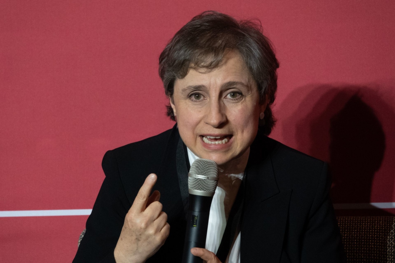 Carmen Aristegui es nombrada ‘héroe de la libertad de prensa’