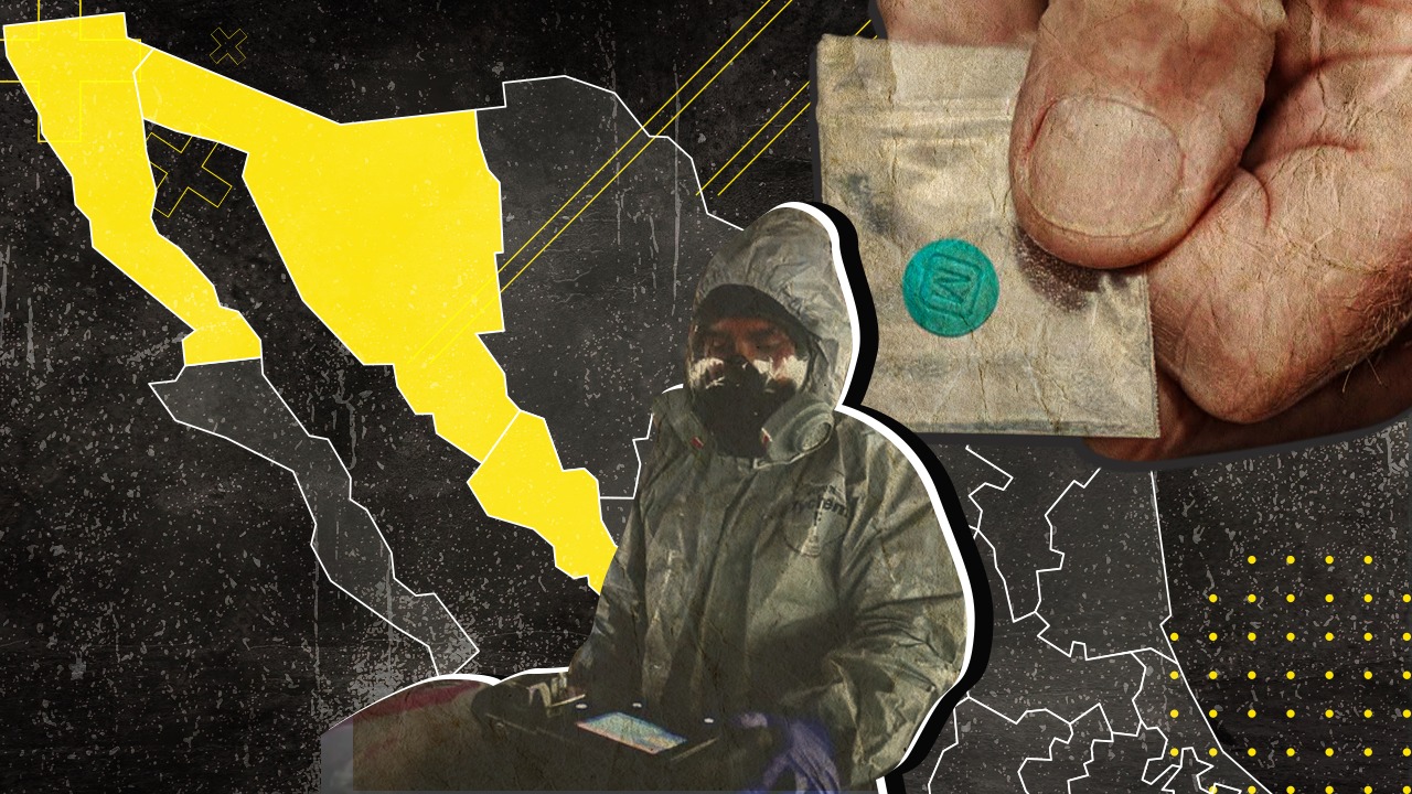 Estos son los tres estados que concentran el 96% del fentanilo asegurado en México