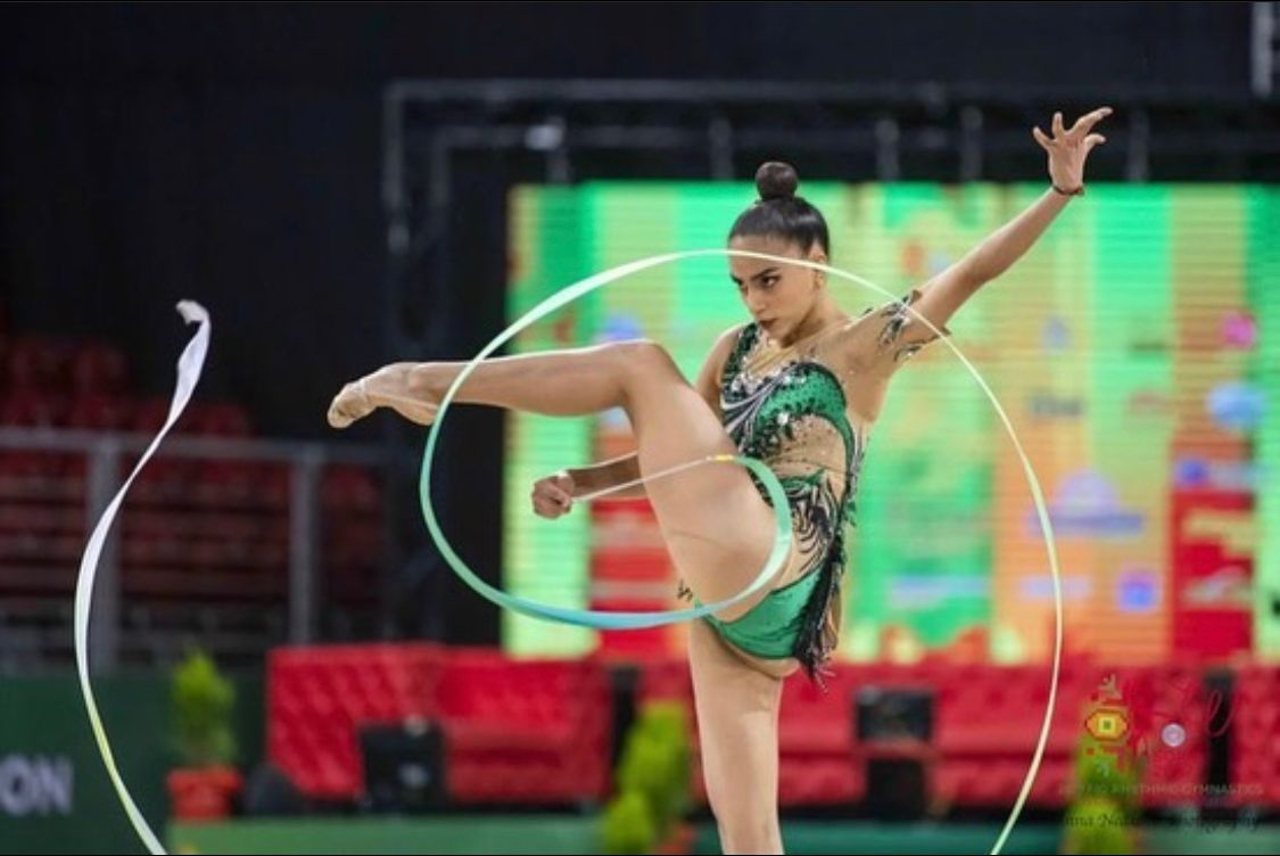 Mexicana Marina Malpica hace historia en la Copa del Mundo de gimnasia rítmica