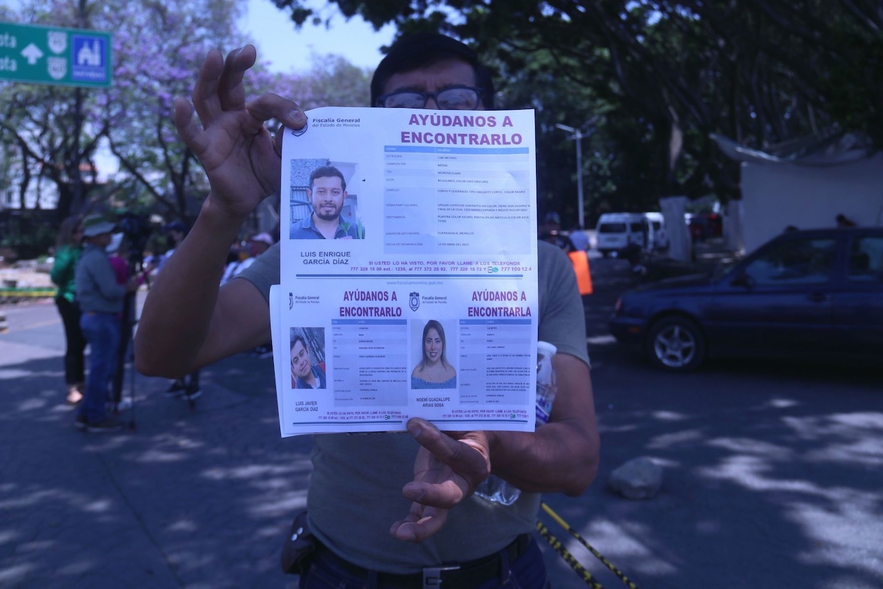 Los cuerpos de tres jóvenes desaparecidos son hallados en Morelos