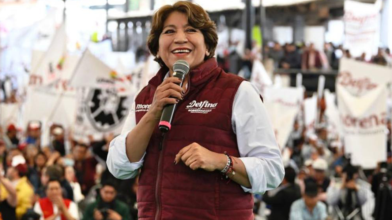 ¿Quién es Delfina Gómez, candidata de Morena en el Estado de México?