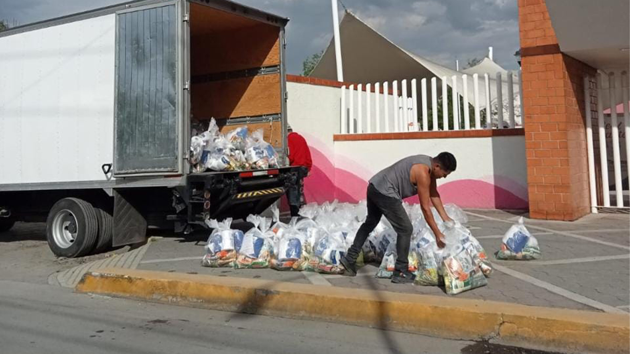 PRI denuncia entrega de despensas en municipios gobernados por Morena en Edomex
