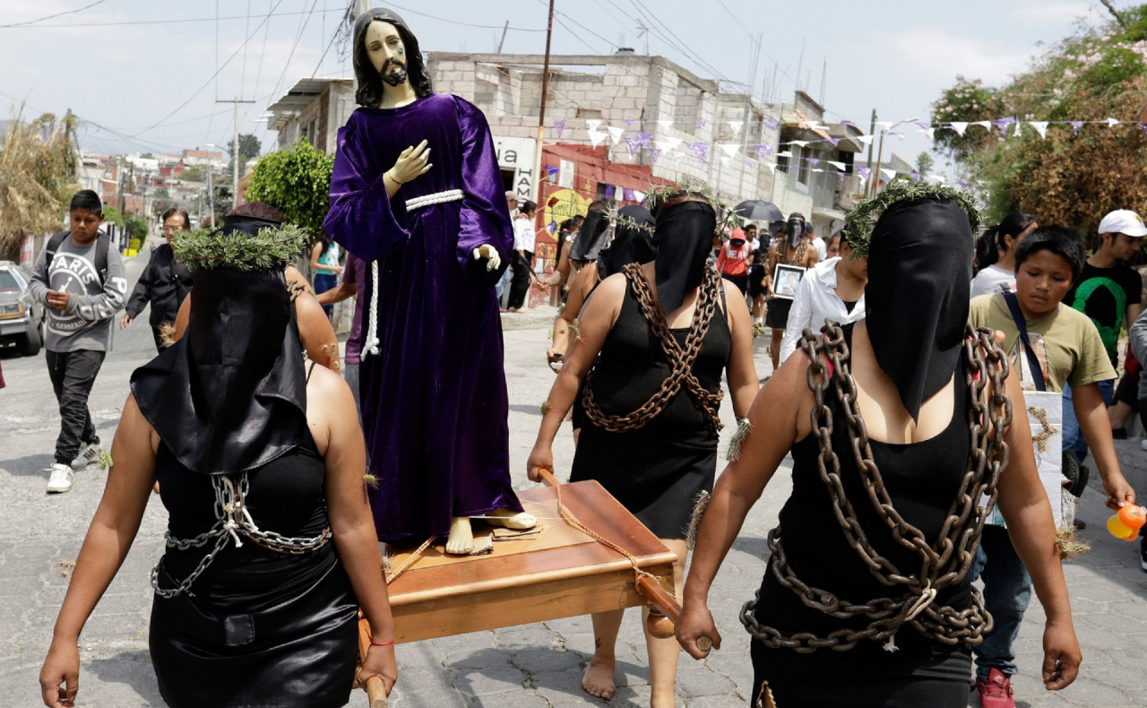 Procesión de Viernes Santo en Puebla 2023: Horario, ruta y calles cerradas