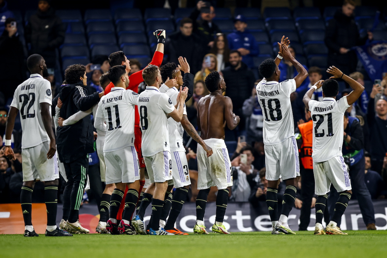 Sin rival, a semifinales: Real Madrid derrota 2-0 al Chelsea