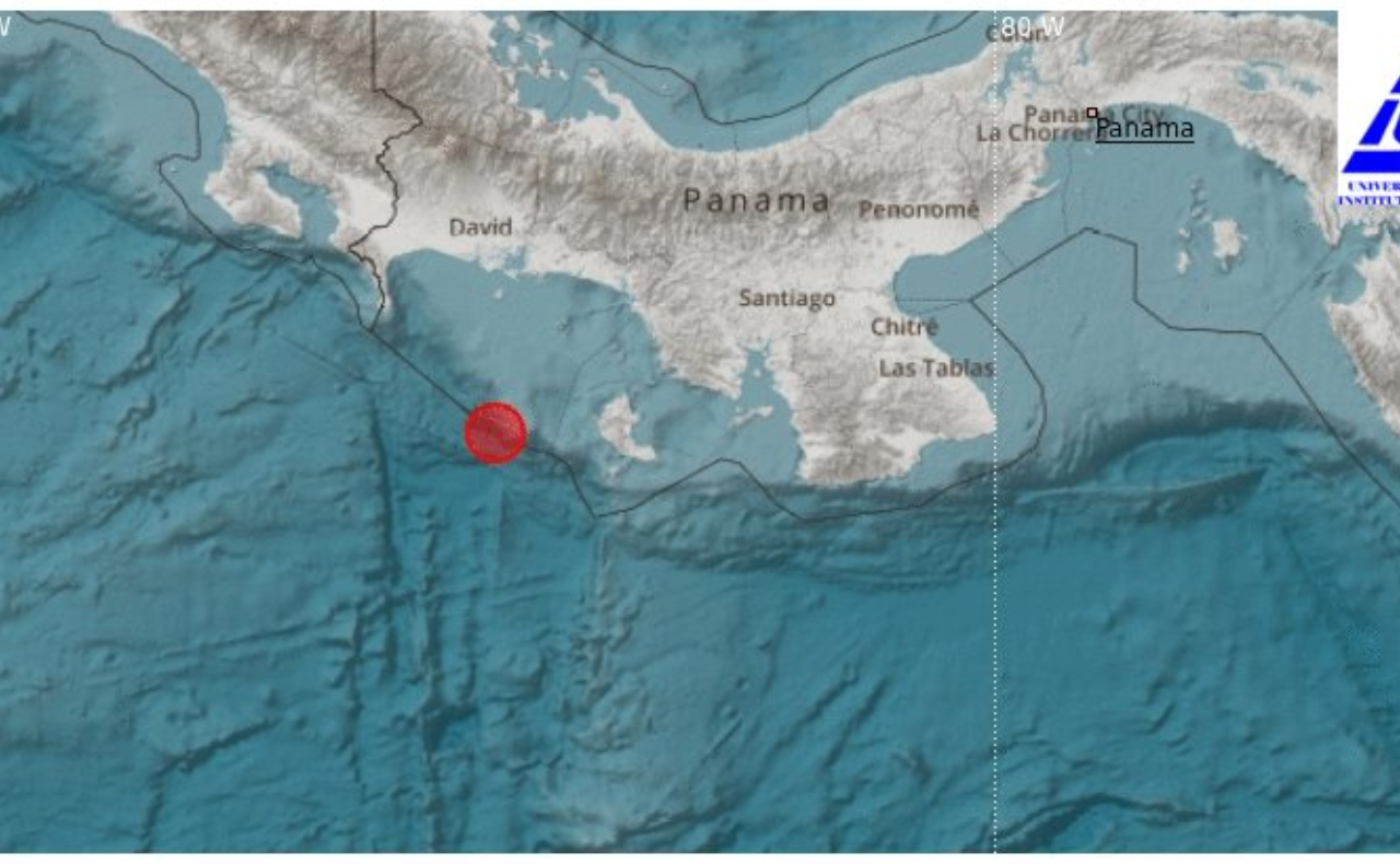 Sismo de 6.8 azota a Panamá sin reporte de daños materiales