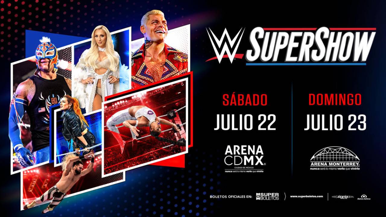 WWE Supershow 2023: así la preventa de boletos en CDMX y Monterrey 