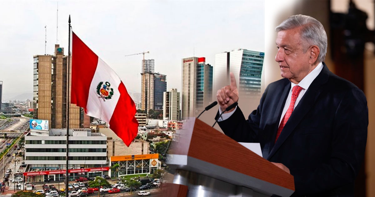 Congresista peruana propone declarar a AMLO persona <i>non grata</i>