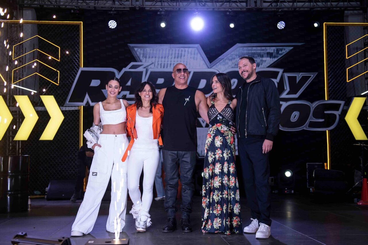 Vin Diesel y los de Rápidos y Furiosos X en México