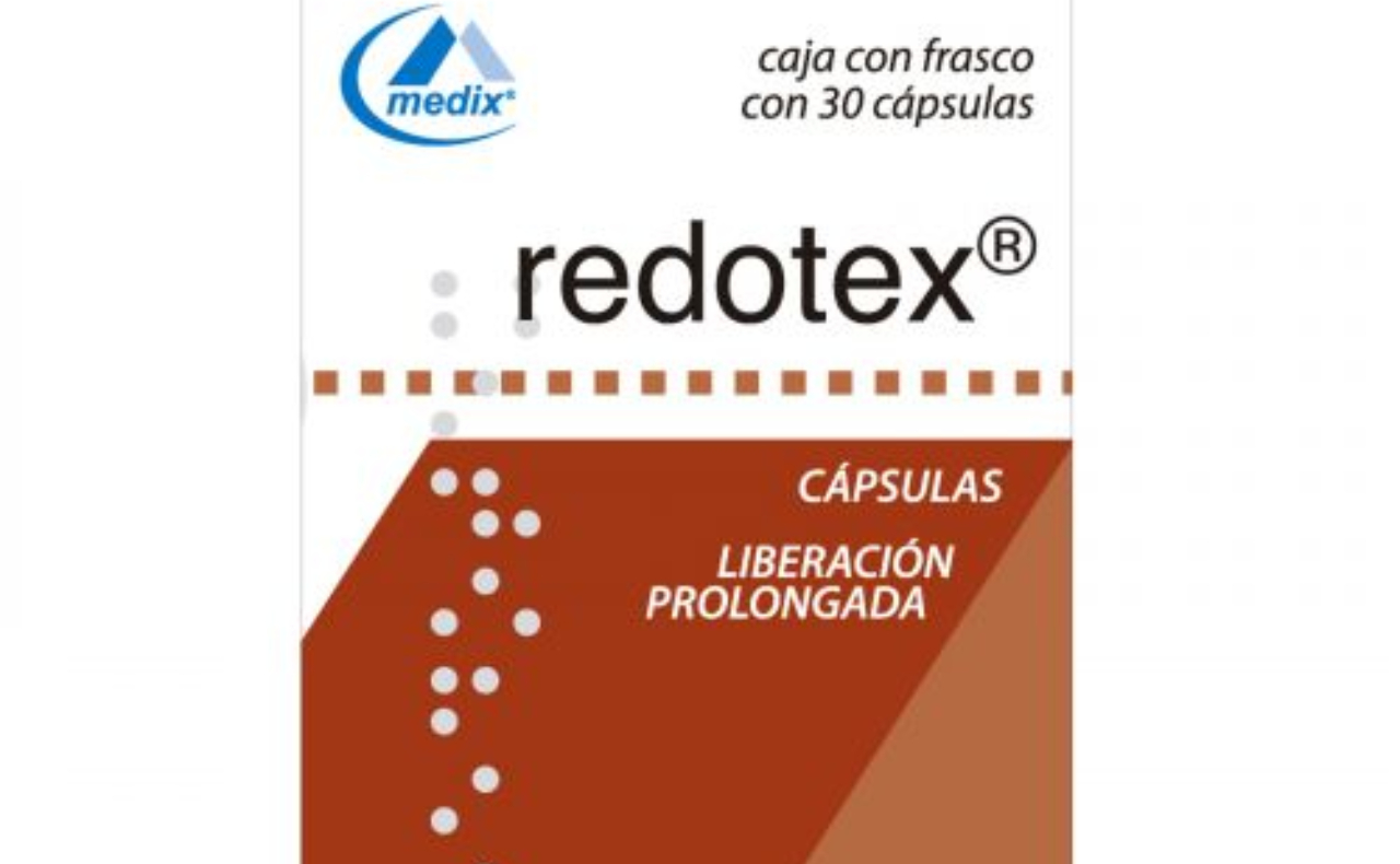¡Cuidado! Cofepris cancela el registro sanitario del medicamento Redotex