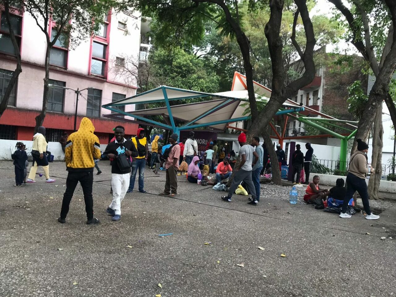 Emergencia en albergues migrantes de la CDMX