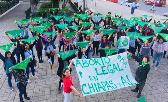 Congreso de Chiapas elimina plazo para aborto bajo tres causales