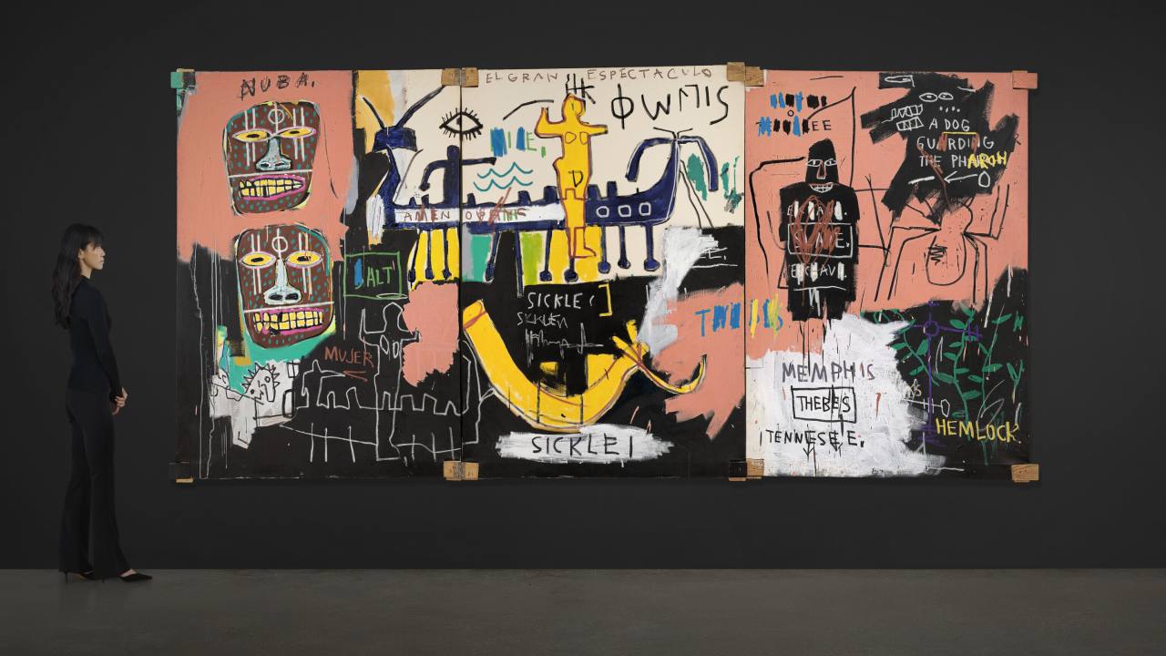 Obra de Basquiat se vende por más de 67 millones de dólares en una subasta en Nueva York