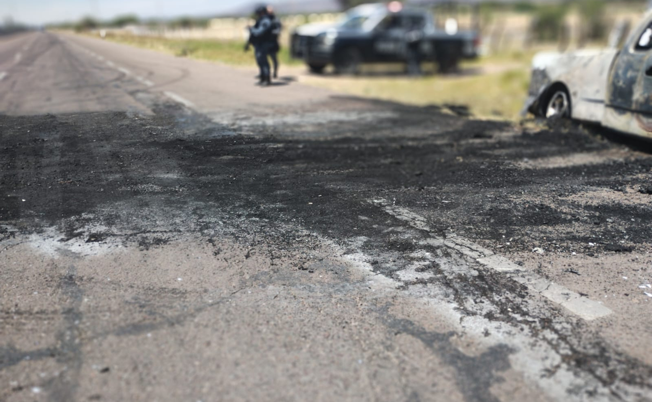 Violencia en Zacatecas: reportan bloqueos y vehículos incendiados en Susticacán y Jerez