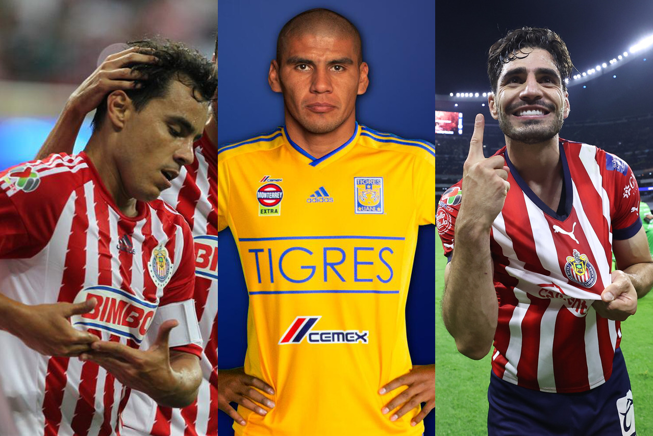 La-Lista de jugadores que han defendido los colores de Chivas y Tigres
