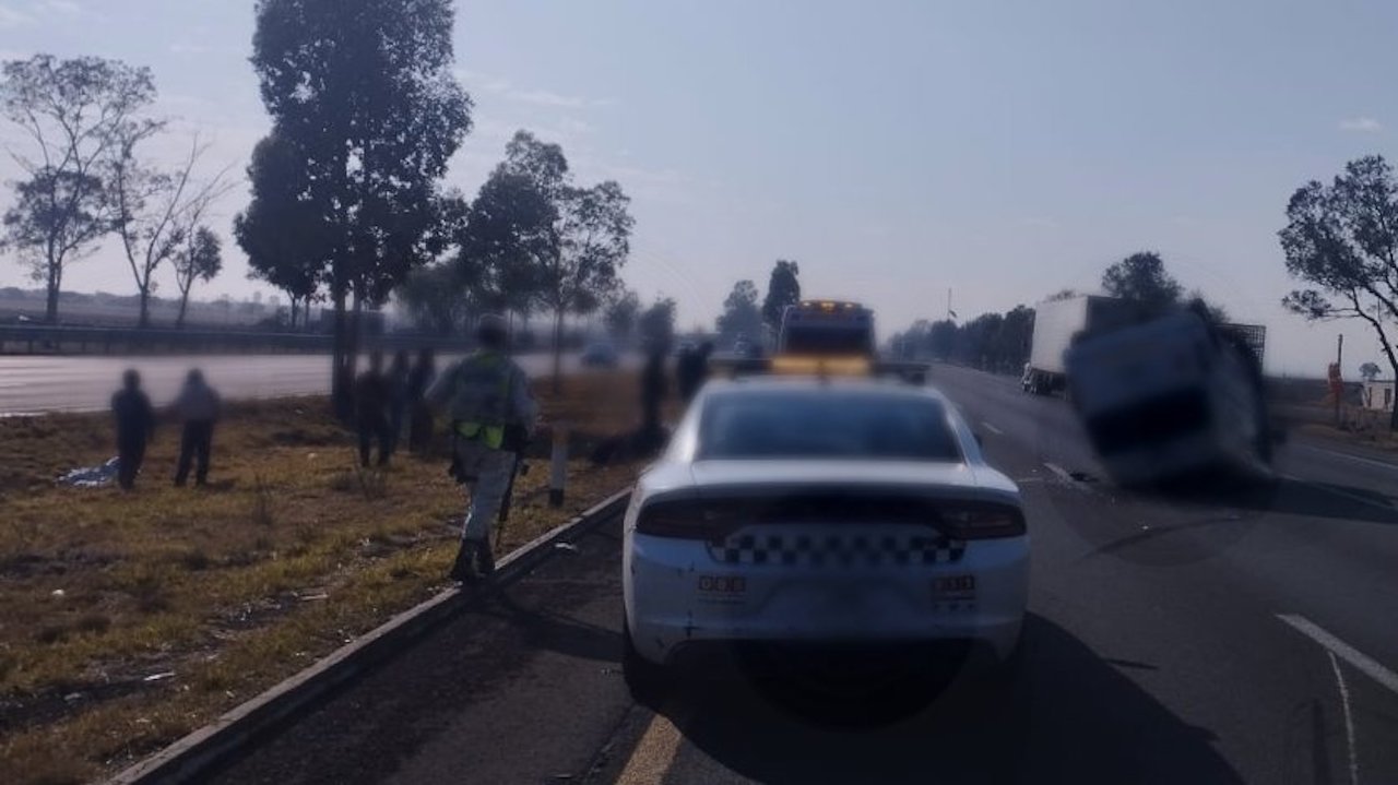 Accidente en la México-Querétaro provoca cierre de la autopista