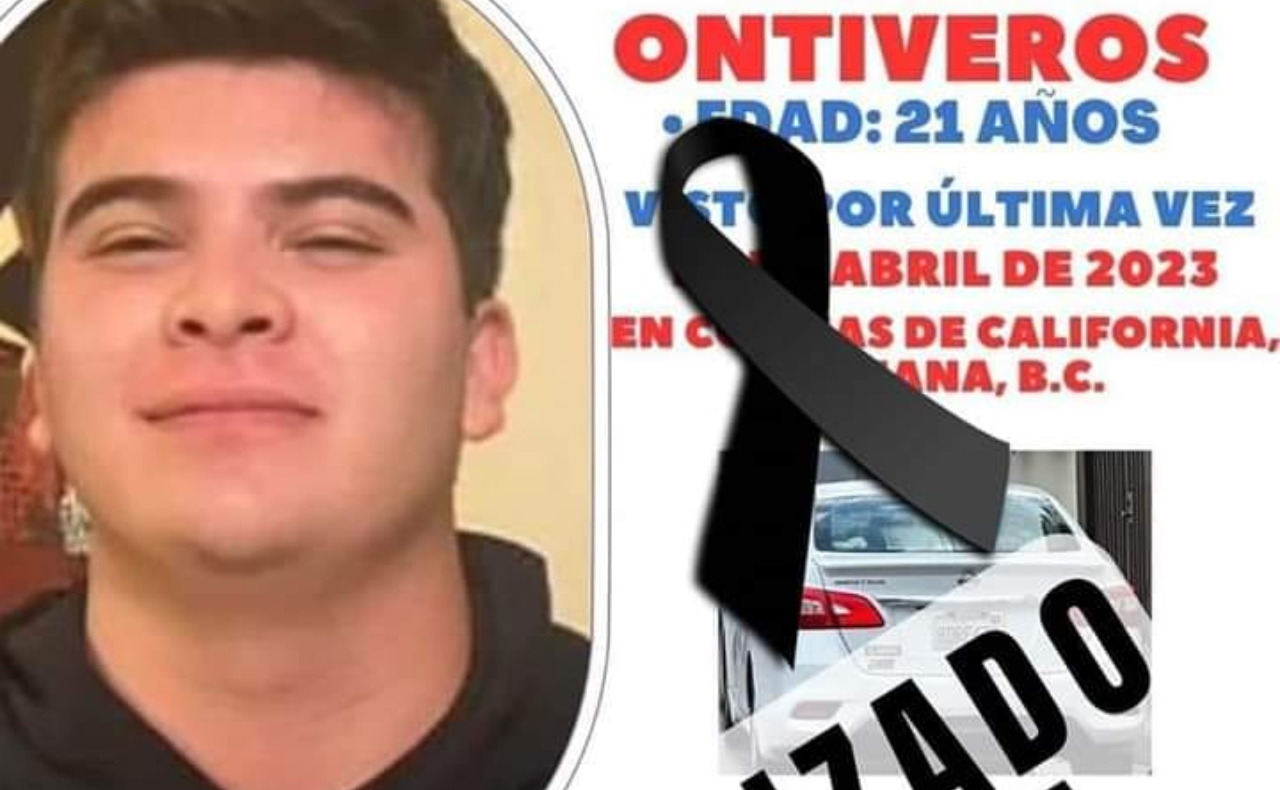 Hallan sin vida a Carlos Ontiveros, hijo de la exfiscal de la Unidad de Desaparecidos, en Tijuana
