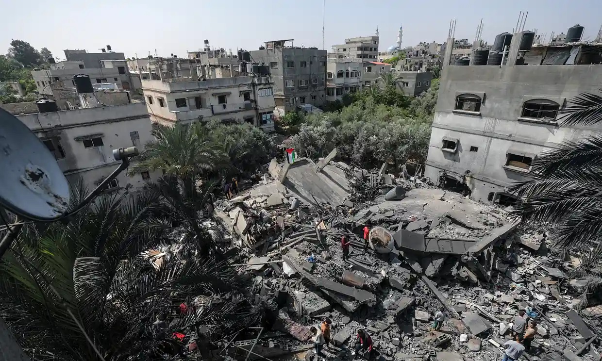 Combates en la Franja de Gaza cumplen tres días pese a intentos de tregua