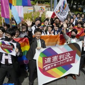 El gobierno de Japón es objeto de presiones para que ponga fin a la prohibición del matrimonio entre personas del mismo sexo