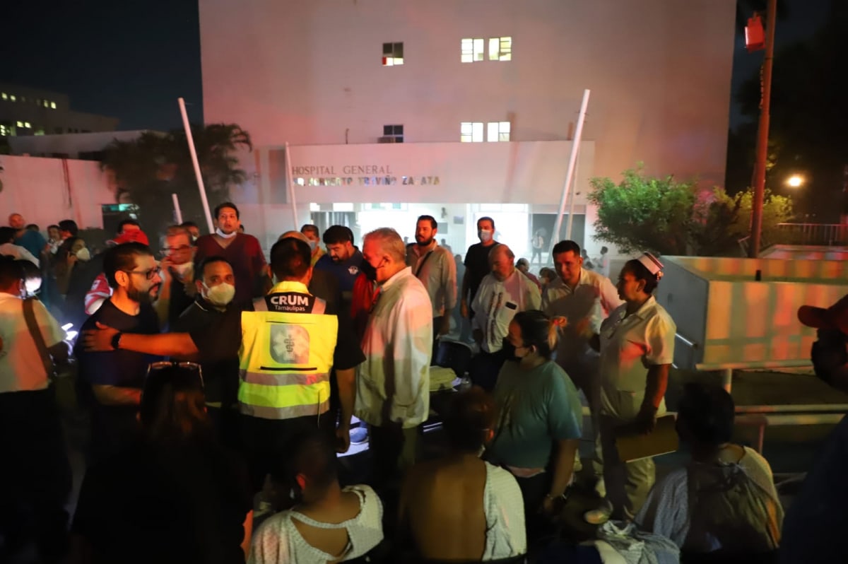 Controlan incendio en hospital de Ciudad Victoria; no se reportan heridos