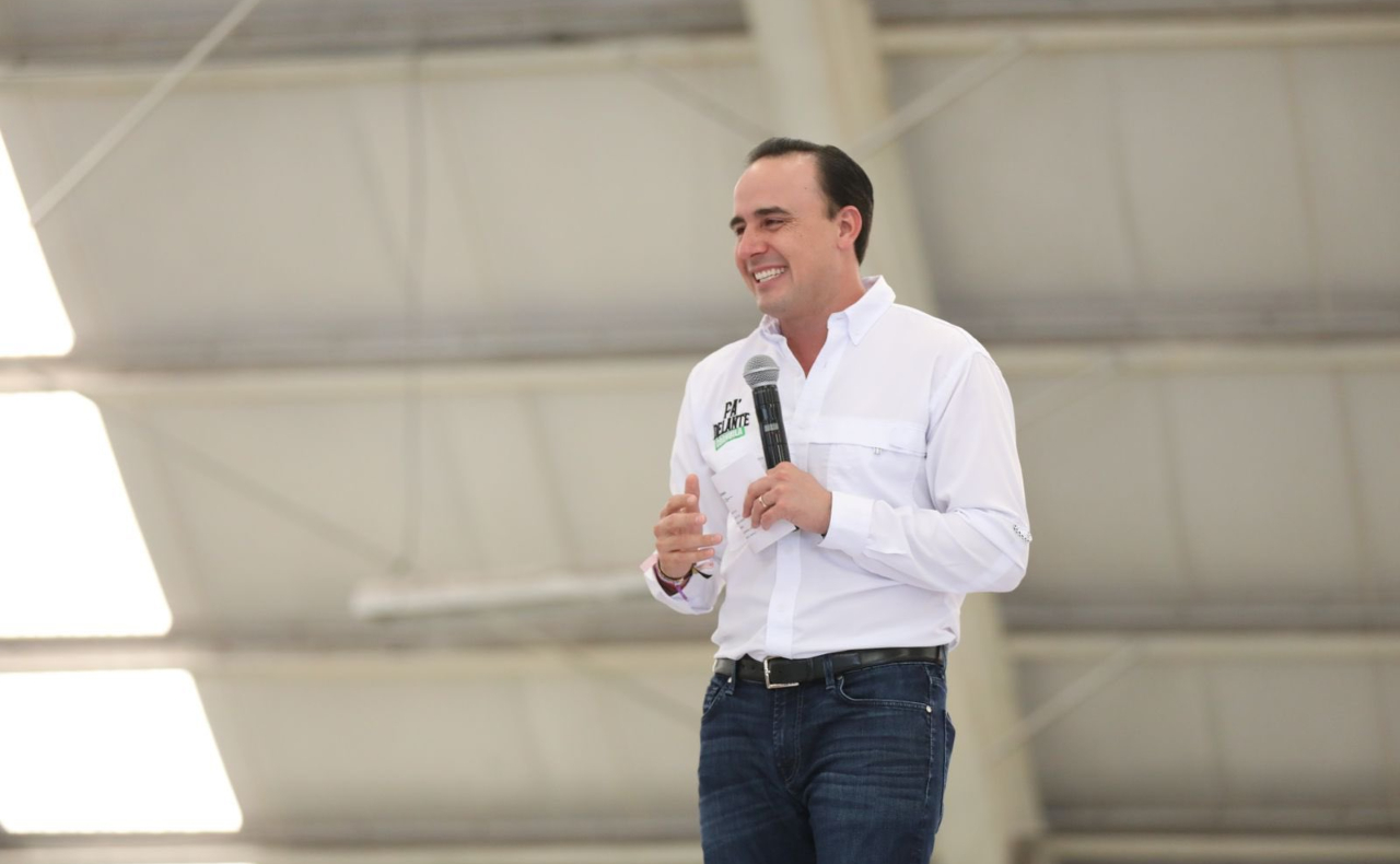 ‘Llevemos a Coahuila al siguiente nivel’: Manolo Jiménez cierra campaña en Saltillo