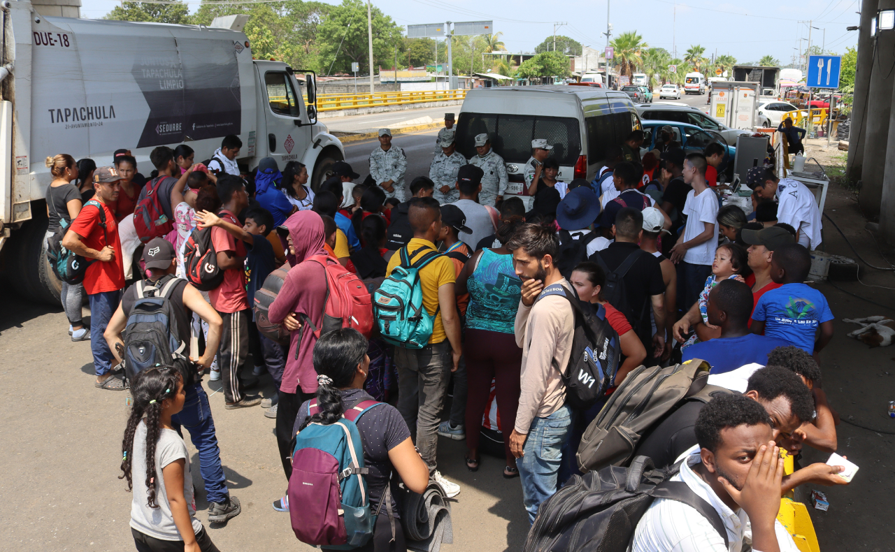 ‘No nos han atendido’: migrantes denuncian falta de atención en la frontera de México