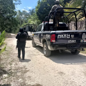 Restos humanos son hallados frente a una instalación militar en Cancún