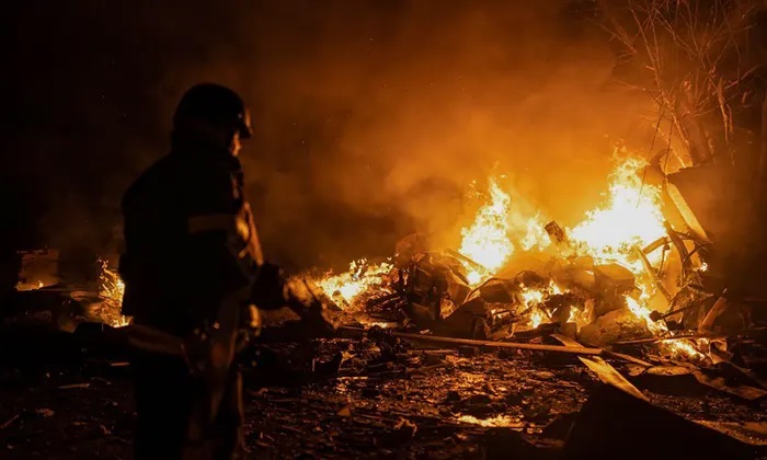 Ucrania: Rusia ataca Kiev con un bombardeo masivo durante la noche