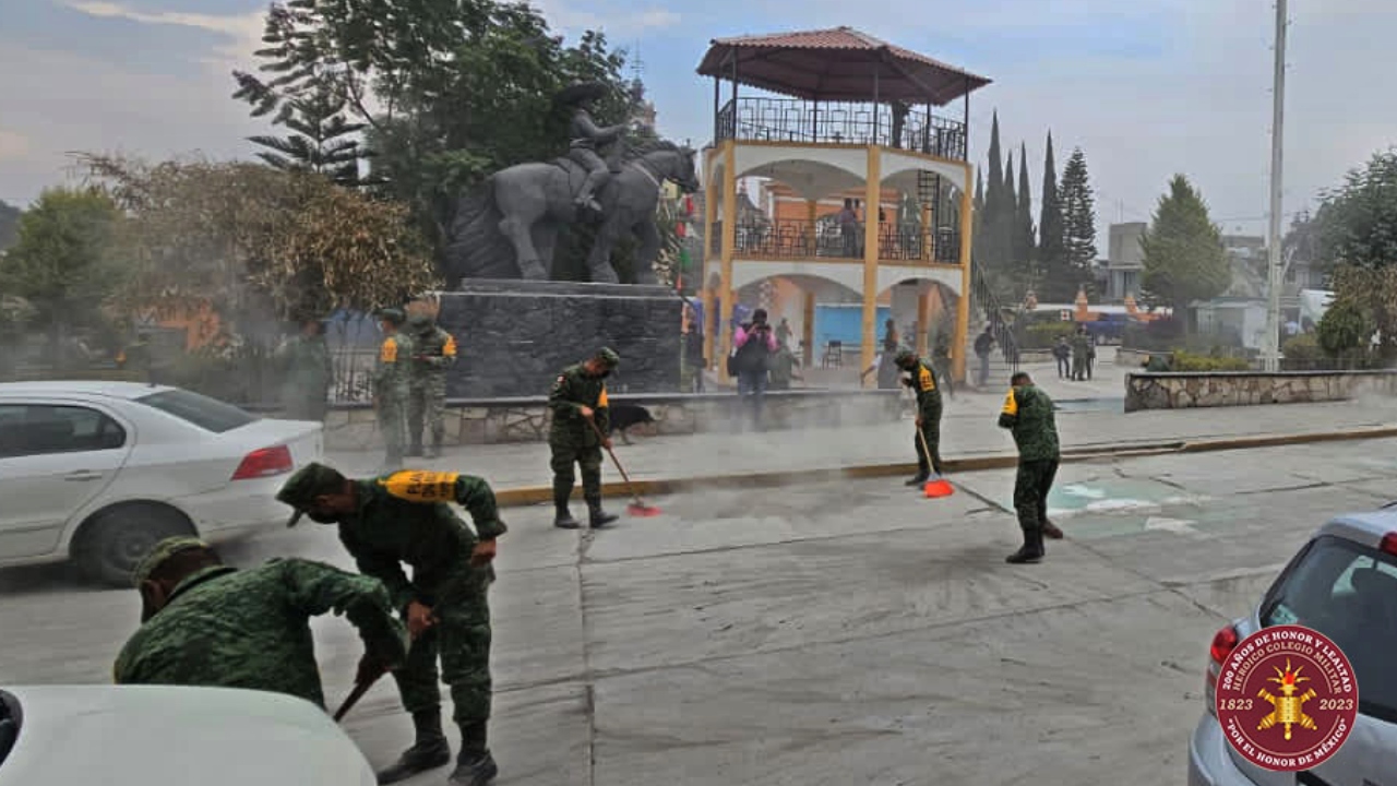 Ceniza del Popocatépetl alcanza a 22 municipios de Puebla; Sedena interviene