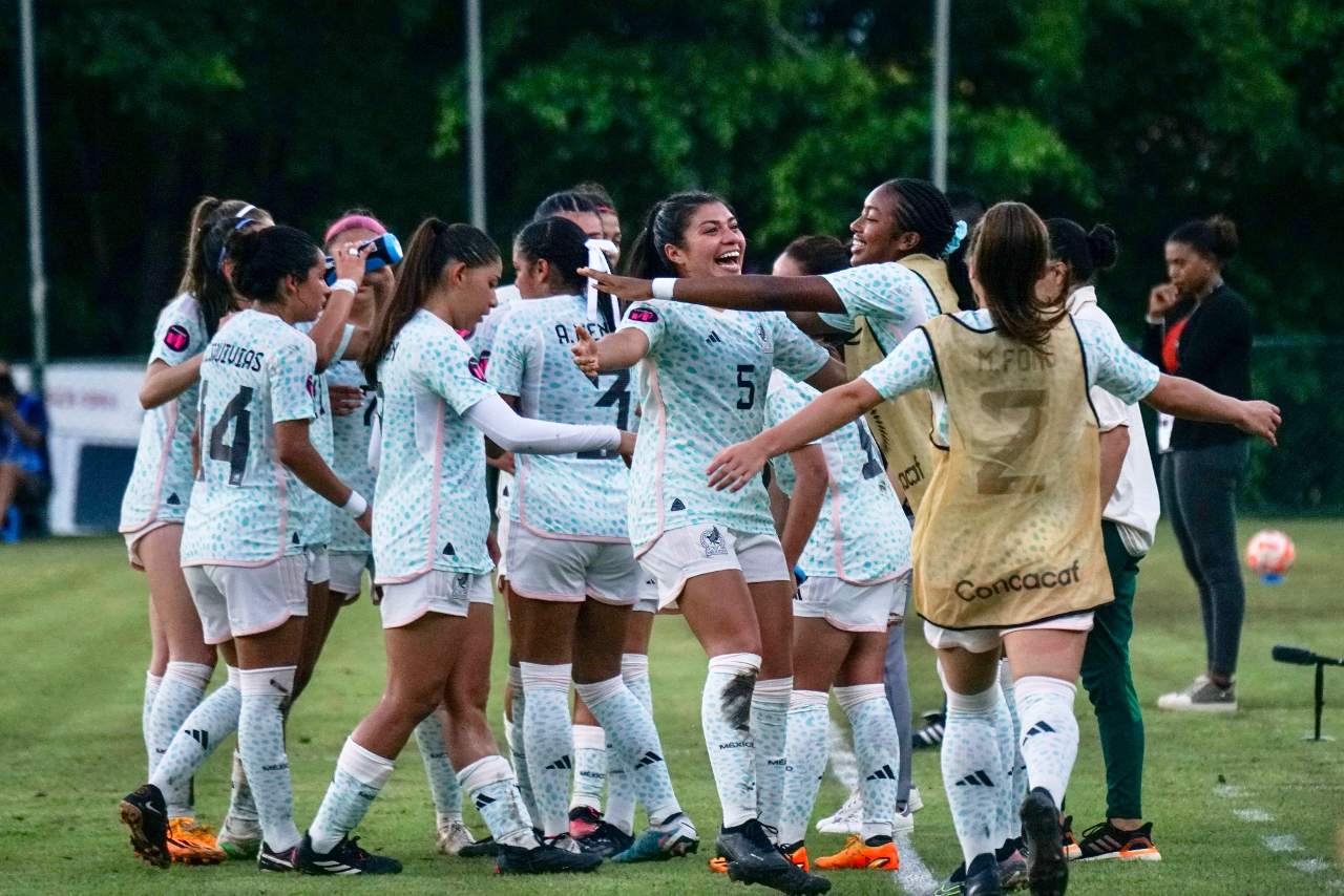 La Selección Mexicana Femenil golea a las anfitrionas en su debut en el Campeonato Sub-20 de Concacaf