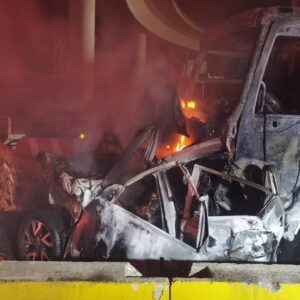 Accidente en la México-Cuernavaca deja dos muertos y seis heridos