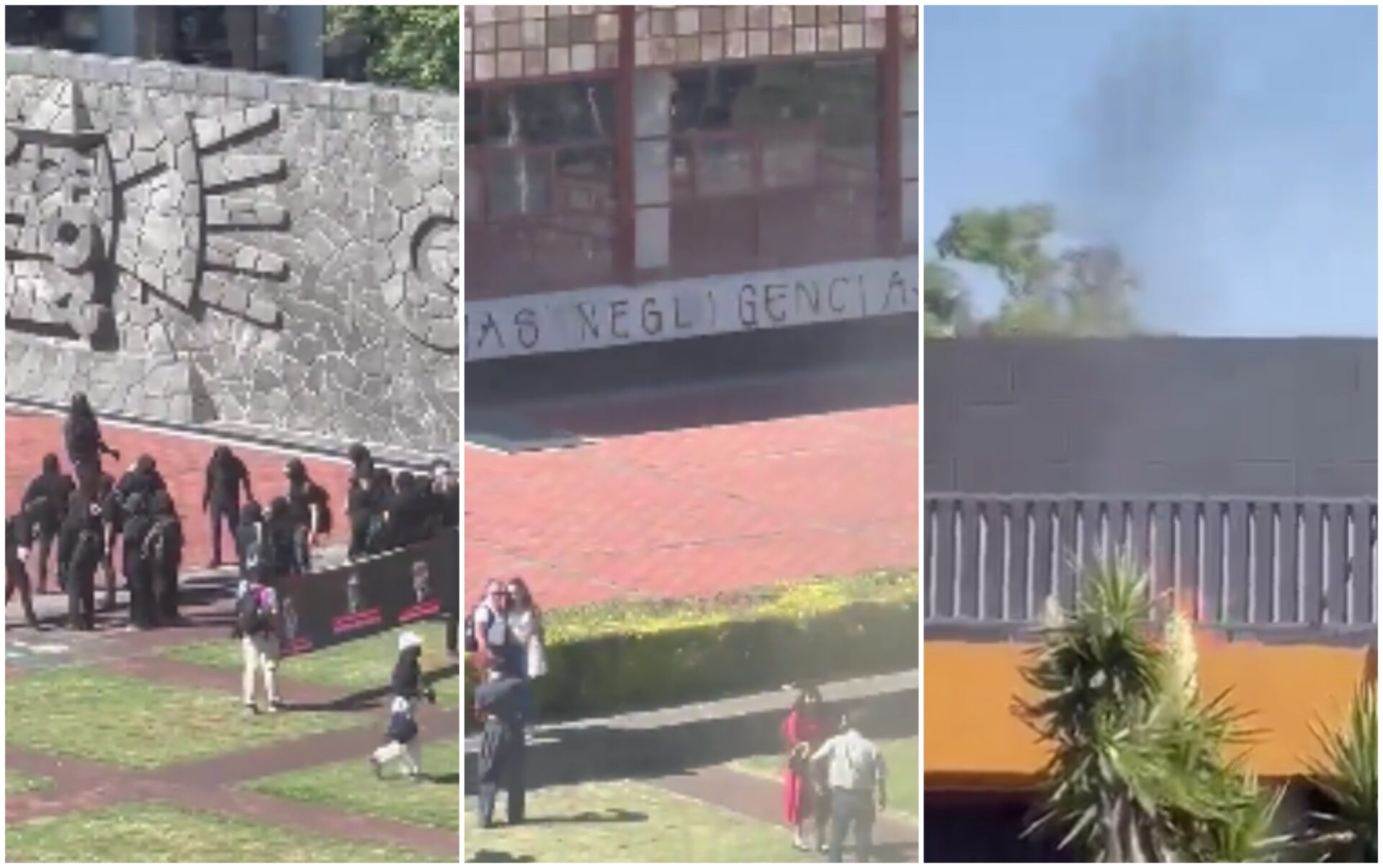 La UNAM denunciará actos vandálicos realizados en protesta en CU