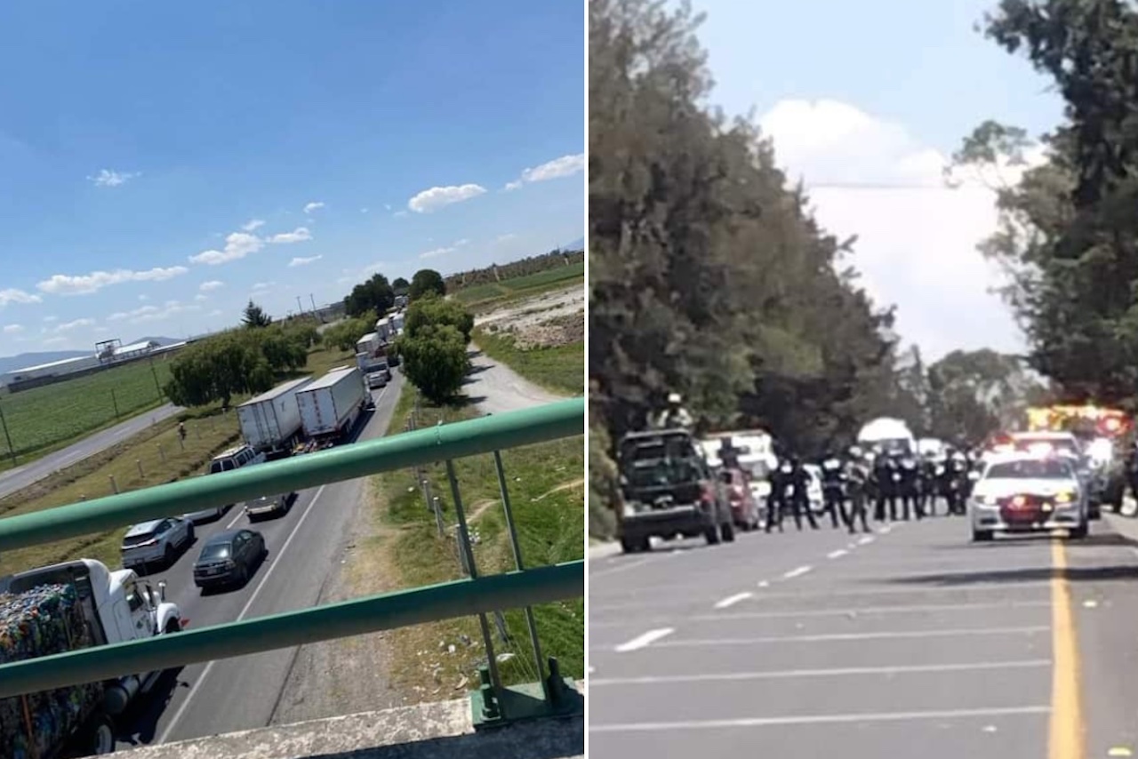 Reportan balacera en la carretea Toluca-Atlacomulco, en el Edomex